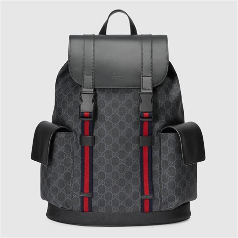 gucci rugzak voor man|Men's Designer Backpacks: Leather Backpacks .